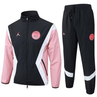 Cortavientos PSG 2025/26 (Black with Pink)